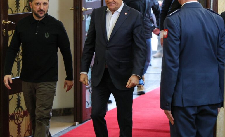 Poland’s Leader Suggests Russian Hand in Plot to Attack Western Cargo Planes
