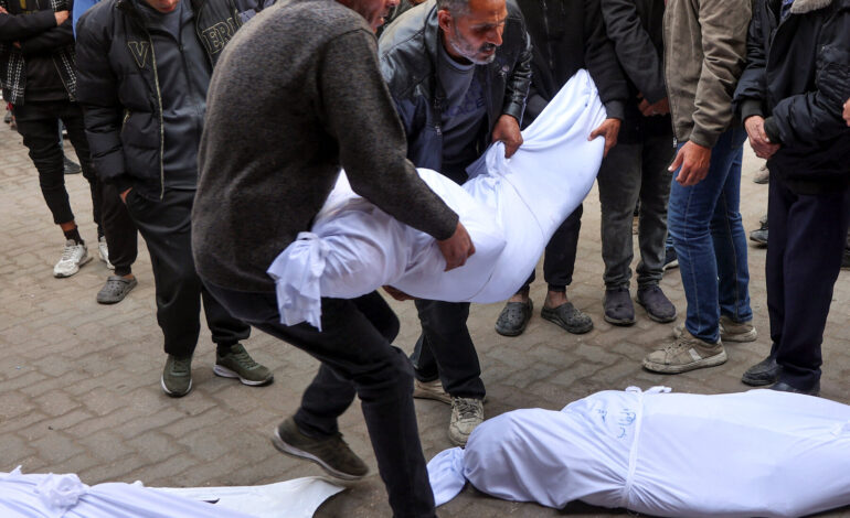 Israel Launches Deadly Strikes Despite Announcement of Cease-Fire Deal, Gazan Officials Say