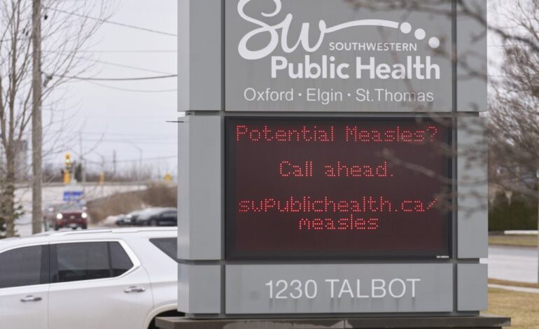 Measles circulating in northeastern B.C. community, health officials warn