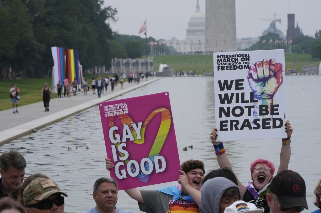 World Pride celebrations end with defiant politics on display in Washington