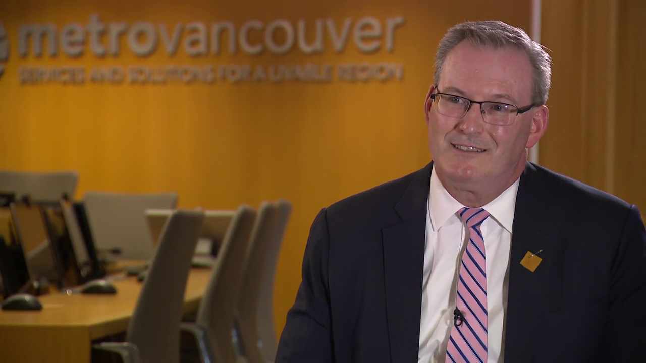 Metro Vancouver’s top executive’s salary now tops half a million dollars