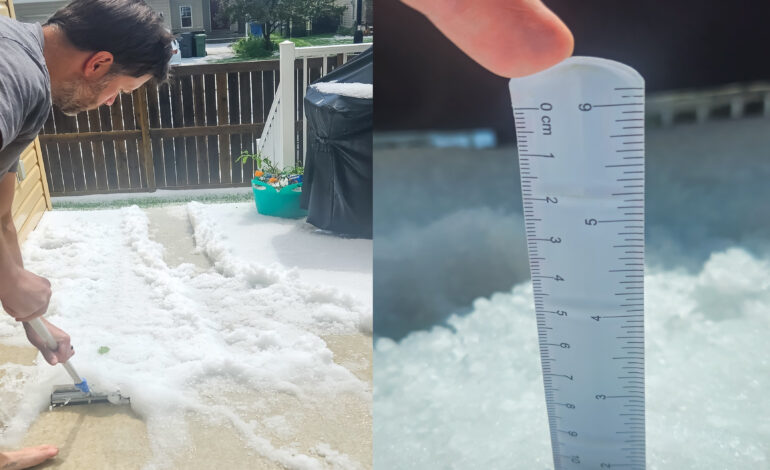Severe thunderstorm watches issued for central and southern Alberta on Sunday