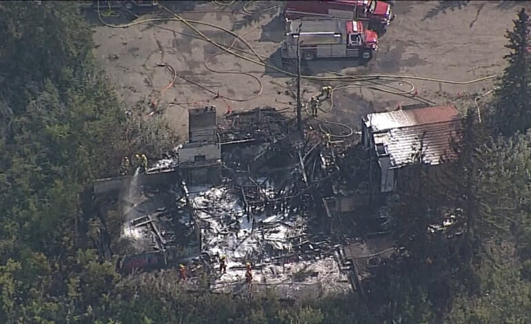 Calgary firefighters face serious challenges fighting northwest house fire