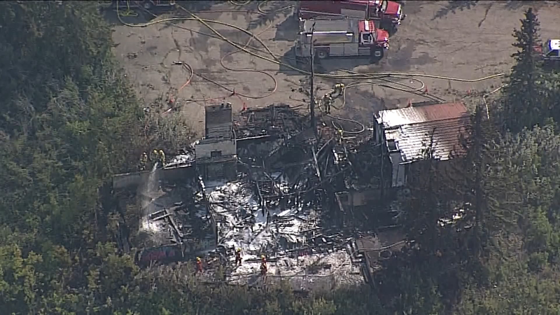 Calgary firefighters face serious challenges fighting northwest house fire