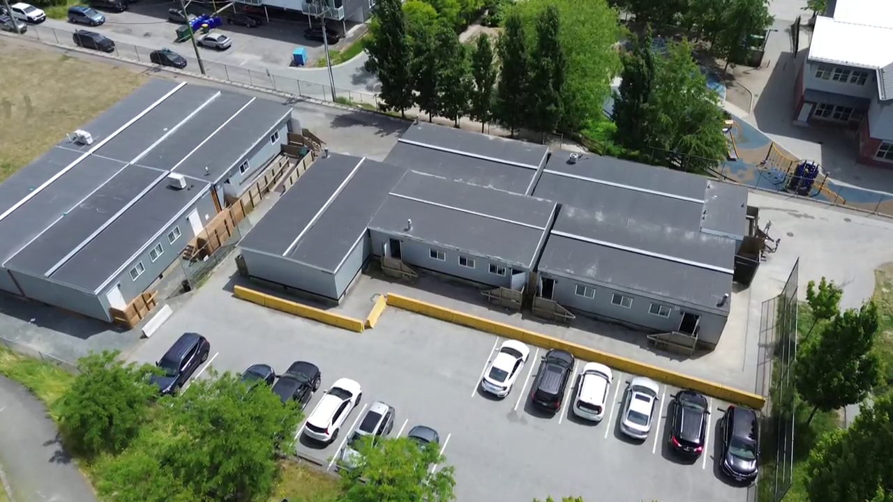 ‘It’s very sweaty’: Trustees say New Westminster’s sweltering portables need AC