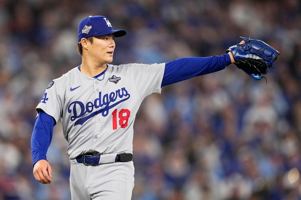 Yamamoto completes outstanding October with Game 7 heroics, World Series MVP