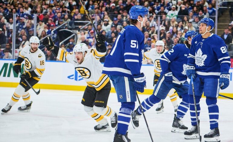 Leafs lament early mistakes in loss to Bruins