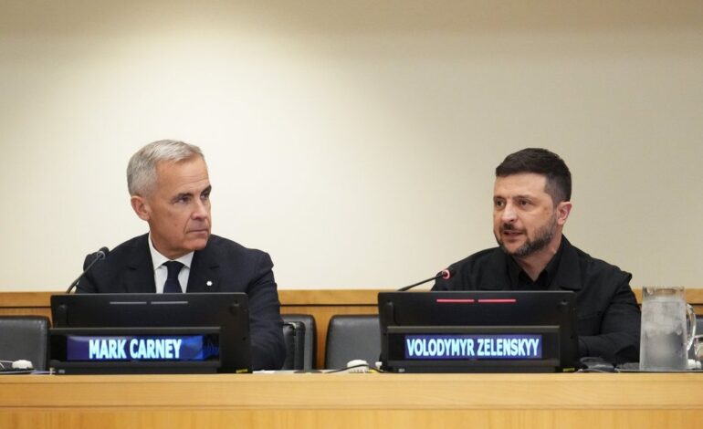 Carney announces $2.5B for Ukraine in meeting with Zelenskyy