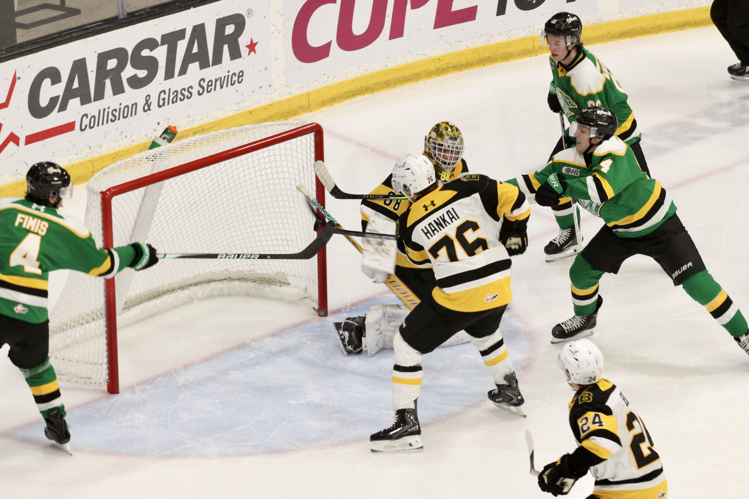 Brantford Bulldogs blank London Knights 2-0 to end weekend