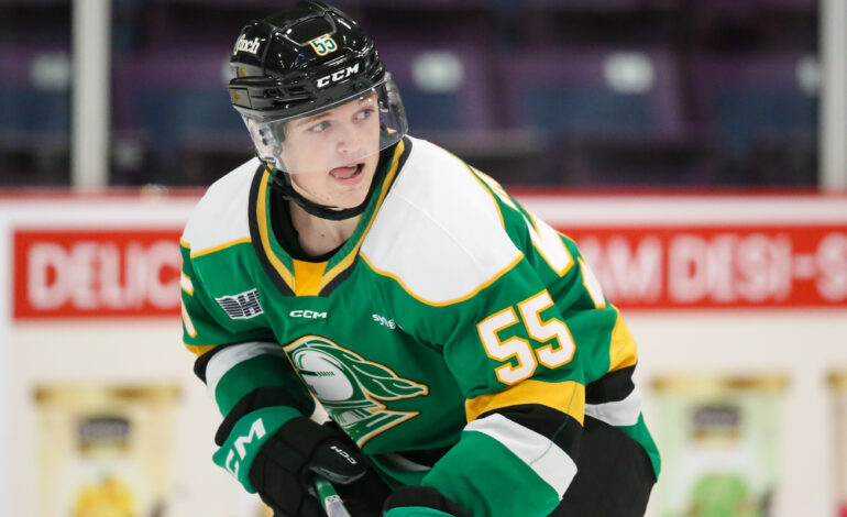 Seb Gatto shuts out Barrie Colts as London Knights head into holiday break with 3rd straight win