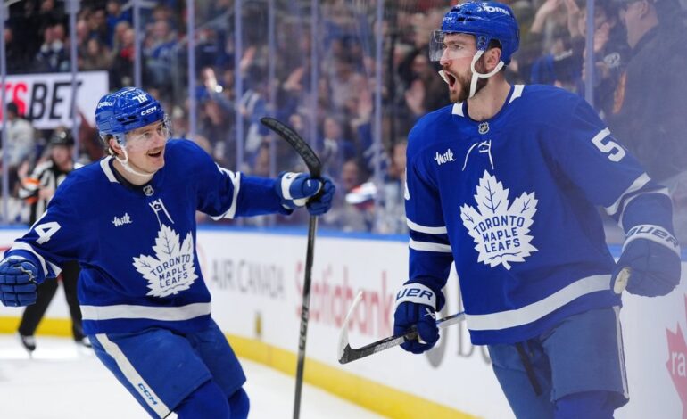 Woll nets shutout, injury-riddled Leafs tip Devils