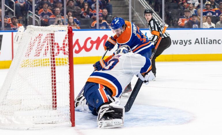 Sorokin, Islanders blank Oilers 1-0